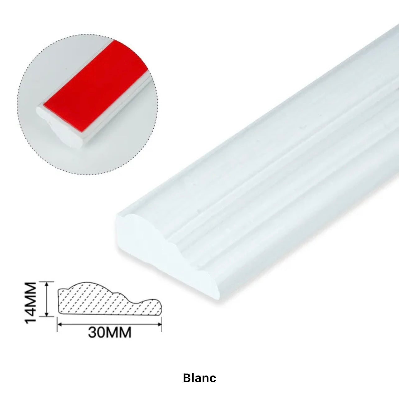 Bande décorative adhésive ( moulure adhésive)