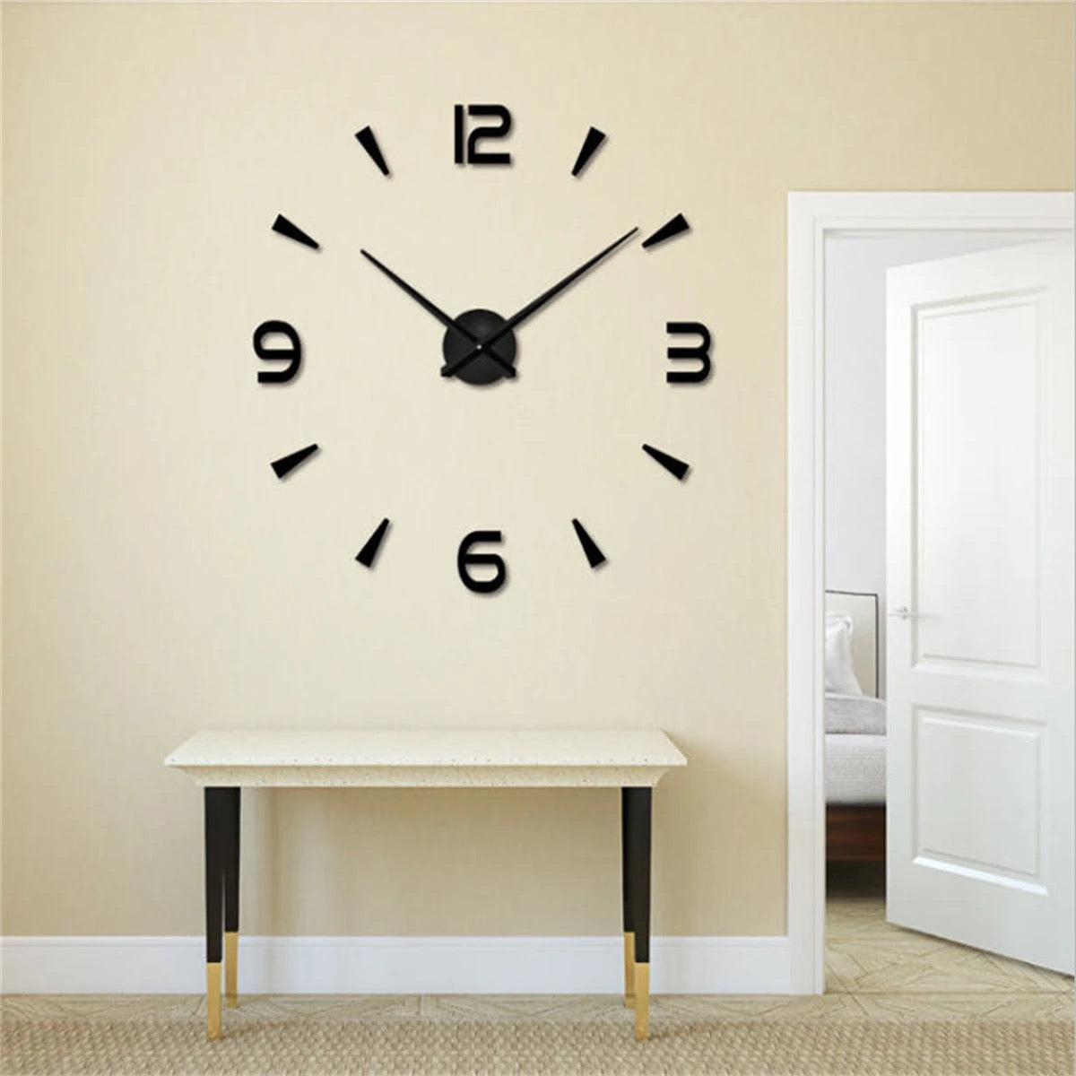 Horloge 3D grand format